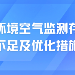 農(nóng)村環(huán)境空氣監(jiān)測存在的不足及優(yōu)化措施